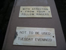 Some humourous plaques