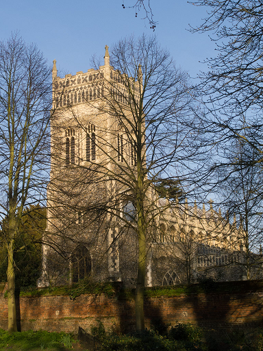 Exterior of St. Margaret's Church, Ipswich